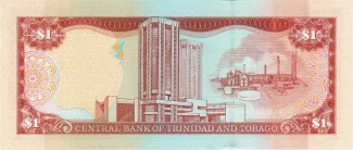 Trinidad and Tobago 1 Dollar, 2002 reverse