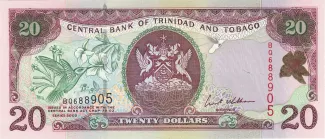Trinidad and Tobago 20 Dollars, 2002 image