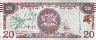 Trinidad and Tobago 20 Dollars, 2006 image