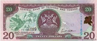 Trinidad and Tobago 20 Dollars, 2006 image