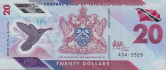 Trinidad and Tobago 20 Dollars, 2020 image