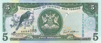 Trinidad and Tobago 5 Dollars, 2006 image