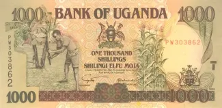 Uganda 1.000 Shillings, 2003 image