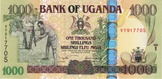Uganda 1.000 Shillings, 2009 image