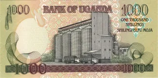 Uganda 1.000 Shillings, 2005-2009 reverse