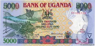 Uganda 5.000 Shillings, 2002 image