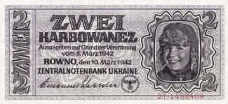 Ukraine 2 Karbowanez, 1942 image