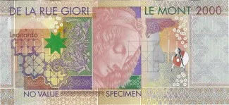 United Kingdom 0 Undefined, 2000 reverse