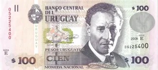 Uruguay 100 Pesos Uruguayos, 2011 image