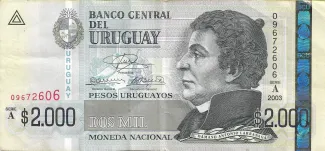 Uruguay 2.000 Pesos Uruguayos, 2003 image
