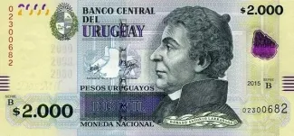 Uruguay 2.000 Pesos Uruguayos, 2021 image