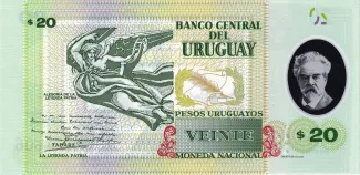 Uruguay 20 Pesos Uruguayos, 2020-2021 reverse