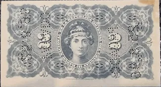 Uruguay 2 Pesos, 1887 reverse