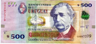 Uruguay 500 Pesos Uruguayos, 2020 image