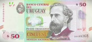 Uruguay 50 Pesos Uruguayos, 2015 image