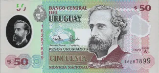 Uruguay 50 Pesos Uruguayos, 2021 image