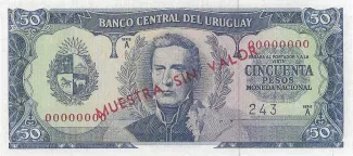 Uruguay 0 Undefined, 1975 obverse