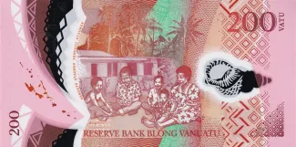 Vanuatu 200 Vatu, 2014-2020 reverse
