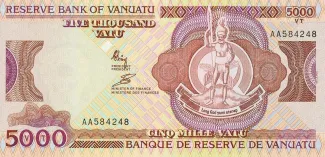 Vanuatu 5.000 Vatu, 1993 image