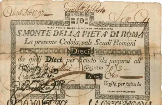 Vatican City 10 Scudi, 1785 image
