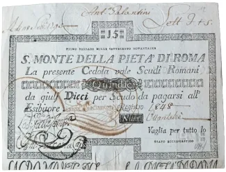 Vatican City 15 Scudi, 1797 image