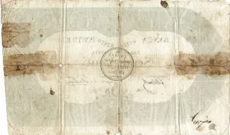 Vatican City 20 Scudi, 1853 reverse