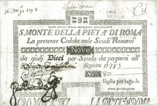 Vatican City 9 Scudi, 1785 image
