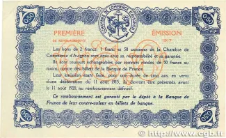 Vaucluse, Department of 50 Centimes, 1915-1917 reverse