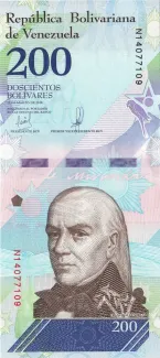 Venezuela 200 Bolivares, 2018 image