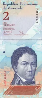Venezuela 2 Bolivares, 2014 image
