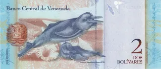 Venezuela 2 Bolivares, 2007-2014 reverse