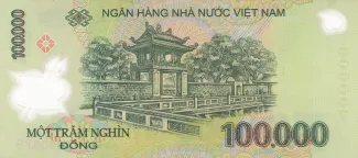 Vietnam 100.000 Dong, 2004-2023 reverse