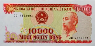 Vietnam 10.000 Dong, 1993 obverse