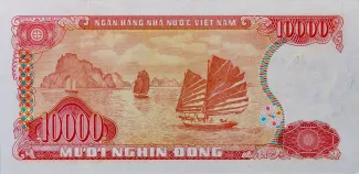 Vietnam 10.000 Dong, 1993 reverse