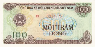Vietnam 100 Dong, 1991 obverse