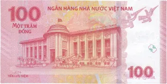 Vietnam 100 Dong, 2016 reverse