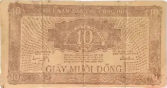 North Vietnam 10 Ðồng, 1948 reverse
