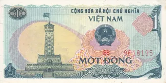 Vietnam 1 Ðồng, 1985 obverse
