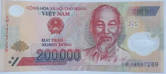 Vietnam 200.000 Dong, 2006-2022 obverse