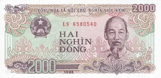 Vietnam 2.000 Dong, 1988