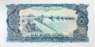 Vietnam 20 Ðồng, 1976 reverse