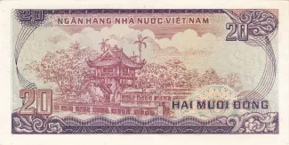 Vietnam 20 Dong, 1985 reverse