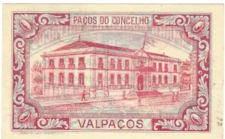 Vila Real, District of 1 Centavo, 1921 reverse