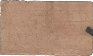 vora, District of 2 Centavos, reverse