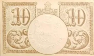 Yugoslavia Notgeld 10 Helera, 1919 obverse