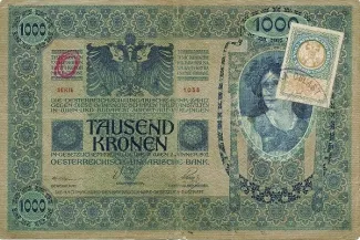 Yugoslavia 1.000 Kruna, 1919 obverse