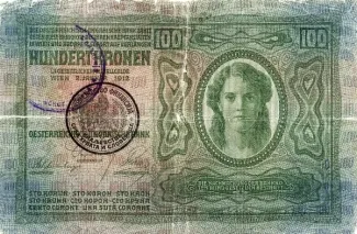 Yugoslavia 100 Kruna, 1919 obverse