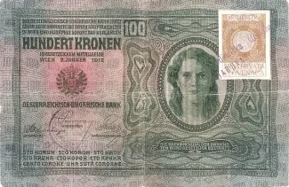 Yugoslavia 100 Kruna, 1919 obverse