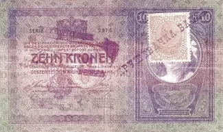 Yugoslavia 10 Kruna, 1919 obverse