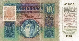 Yugoslavia 10 Kruna, 1919 obverse